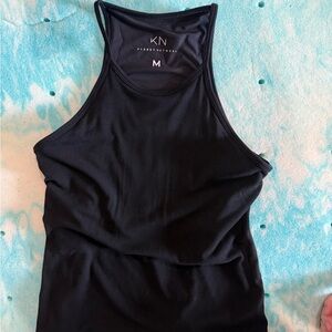 Tank top with built-in bra